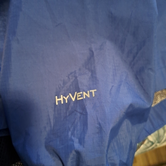 THE NORTH FACE Hyvent lightweight jacket windbreaker hood mesh lined boys 18/20 - Picture 13 of 15
